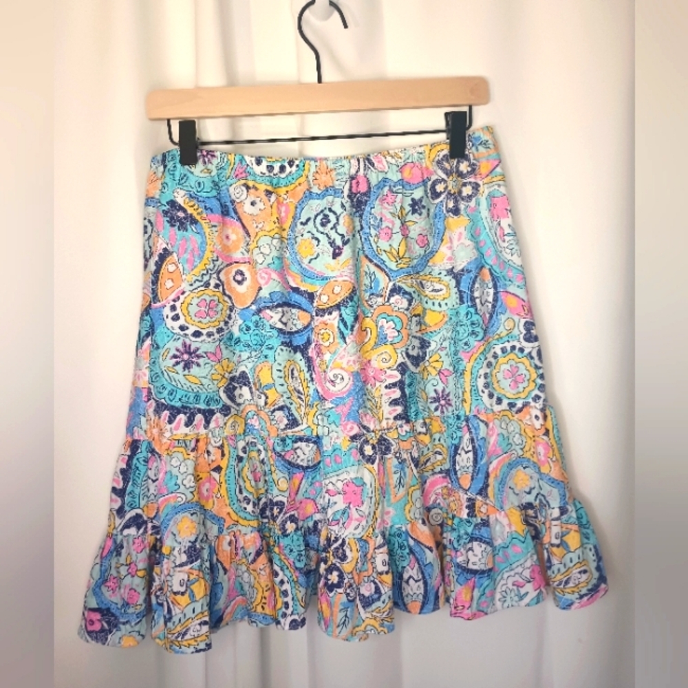Escape By Habitat Clothes Flounce Skirt Medium Short Artsy Ruffle Beach Resort